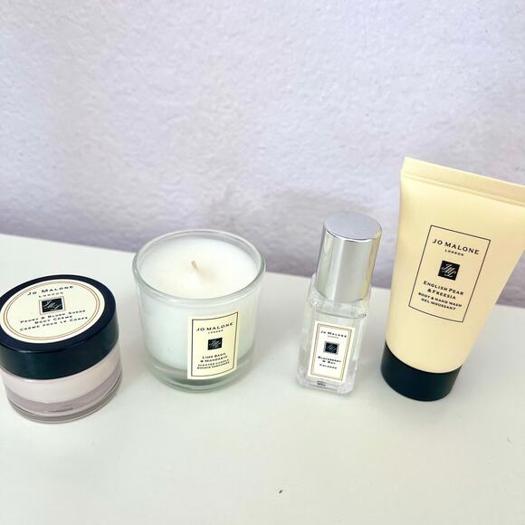 Jo Malone Assorted Miniatures-Cologne Candle Hand Wash & Body Creme - Picture 1 of 5